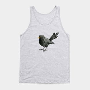 Blackbird ink drawing Tank Top